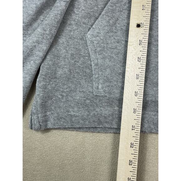 Billabong Hoodie Mens L Gray Flecker‎ Diego Solid Pockets Fleece Pullover Sweat - Picture 6 of 12